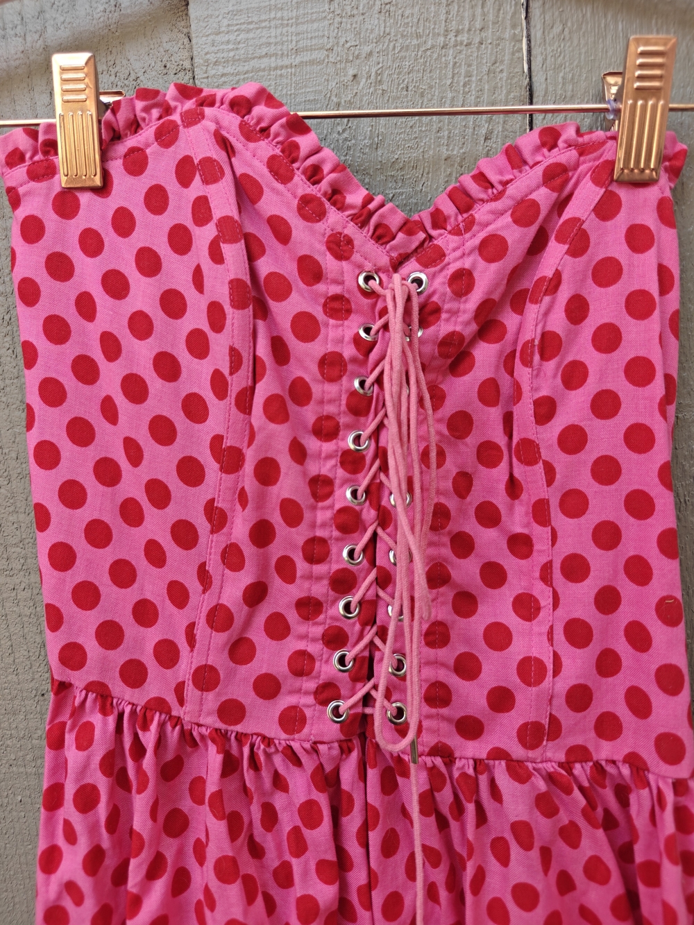 Betsey johnson vintage Polka Dot Dress - Picture 4 of 4